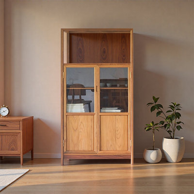 Italian style large capacity storage bookcase