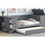 Lit de jour simple avec couchette et station de charge-1469714287
