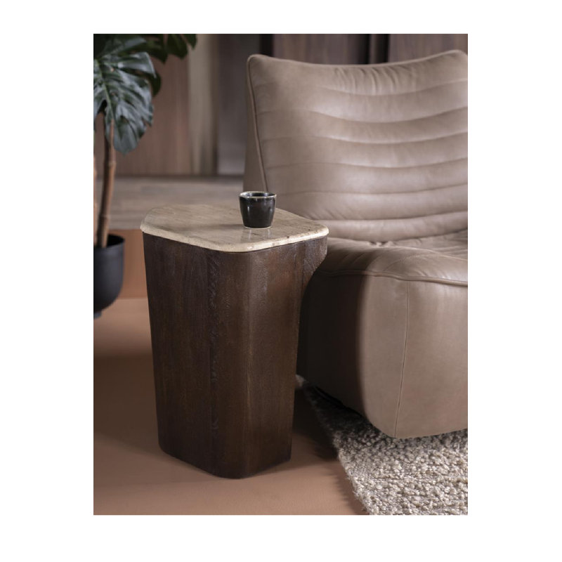 Stone End Table