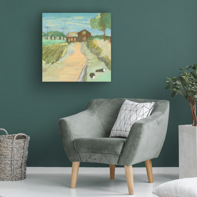 «August Grove®», art mural Sue Jachimiec Wedowee Barn