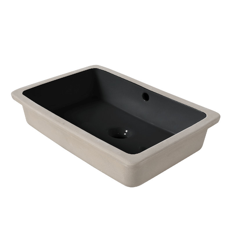 Fine Fixtures Undermount Vessel Bathroom Sink - White