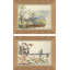 Earthsong I & II Painting by David