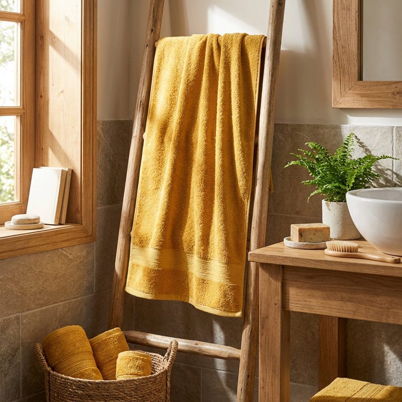 Serviette de bain 100% coton Havenwood