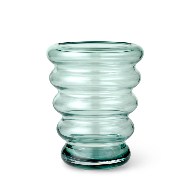 Infinity Glass Table Vase, 7.9" H x 6.3" W x 6.3" D