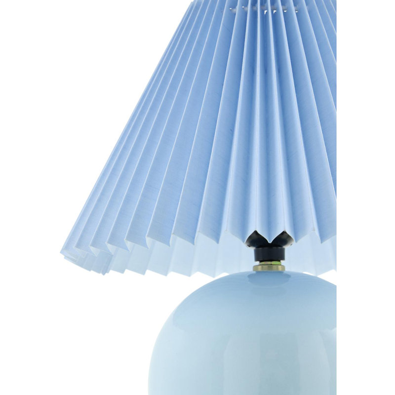 Lampe de table Trunetta, Bleu clair