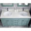Lavabo de salle de bain ovale encastré en céramique pour salle de bain - blanc, chauffant, teinté avec égratignure rouille et trop-plein