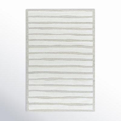 Triton Hand Tufted Wool Gray Rug