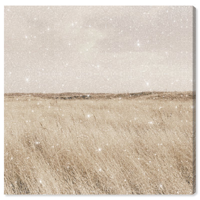 Golden Nature Print by Oliver Gal