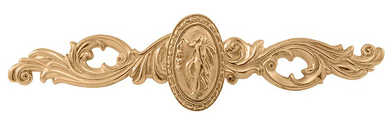 Poignée fantaisie Sforza 1,75 po, Or poli