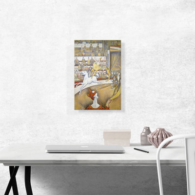 «The Circus 1891» par Georges Seurat, reproduction d'art sur toile tendue