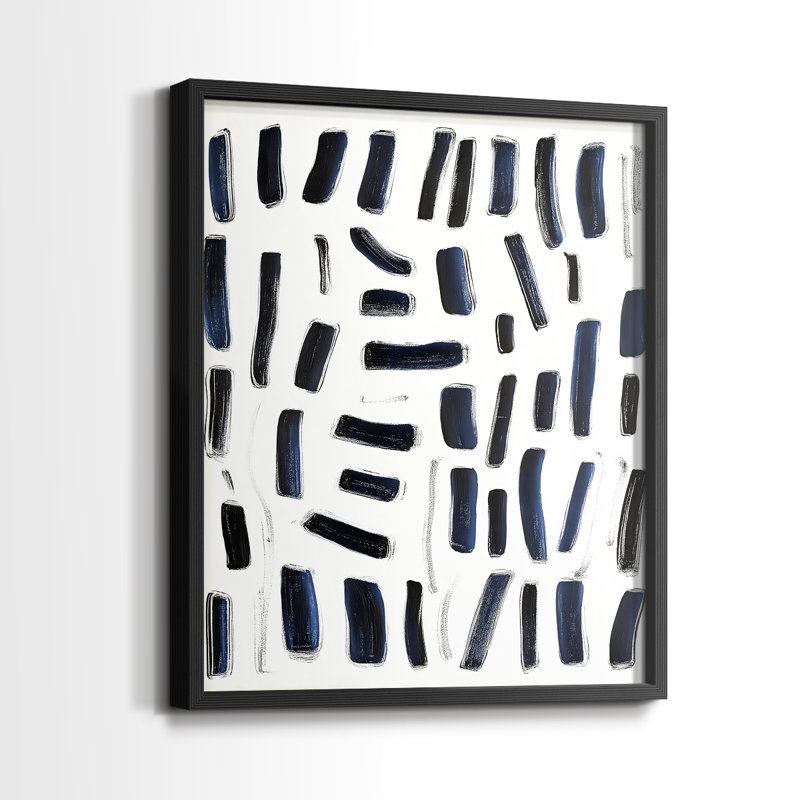 ABSTRACT Series DLxxIV - reproduction encadrée de qualité supérieure - prête à être accrochée - aucun clou requis ABA160360