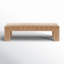 Banc en bois massif Kareem-2085182352