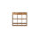 Miho Solid Wood Bookcase
