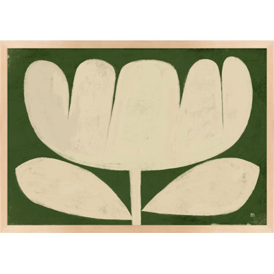 Flower on Green Painting