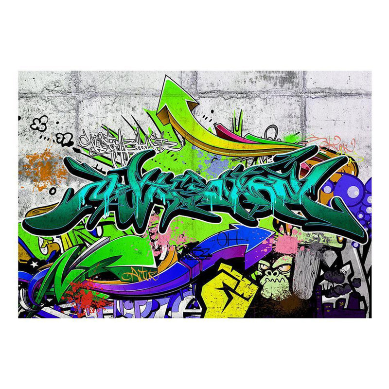 Murale pelez et collez Hafizur, L 3,41 pi x l 57 po