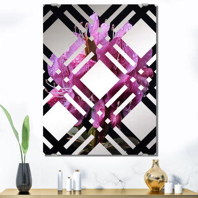 Densmore - Miroir mural rhododendron grand MIR141669