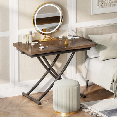 Jihan Solid Wood Trestle Dining Table