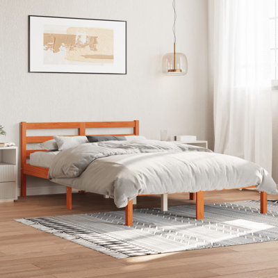 Amboy Solid Wood Bed