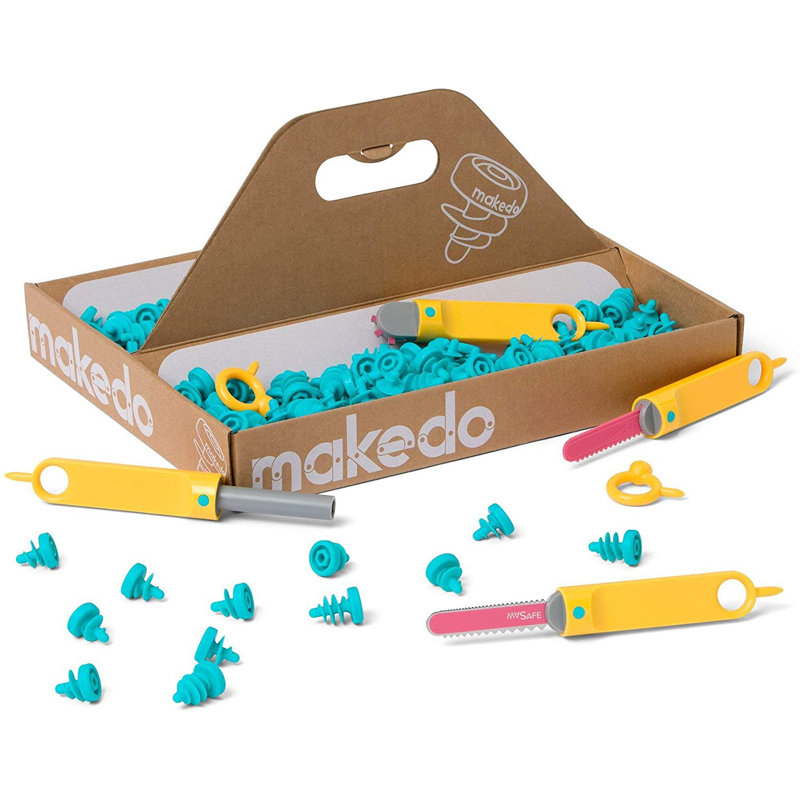 Maquette de jouets de construction Makedo