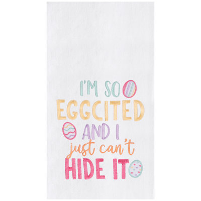 I'm So Eggcité, serviette