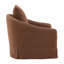 Laura Upholstered Swivel Chair, Sienna Coffee