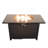 25'' H X 42'' W Steel Outdoor Fire Pit Table With Lid-1302561587