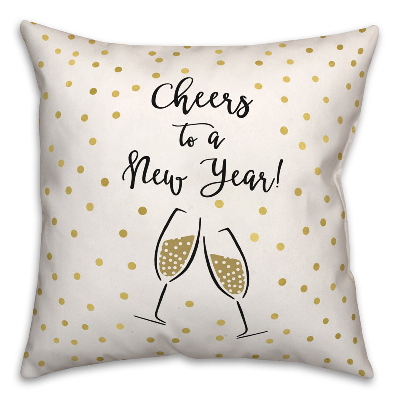 Polka Dots Throw Pillow