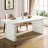 63-Inch Wood Modern Dining Table-113044452