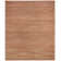 Doleman Hand Woven Hemp/Cotton Rug in Rust