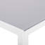 Solange Rectangular Metal Outdoor Dining Table , 160cm cm W 90.5cm cm D