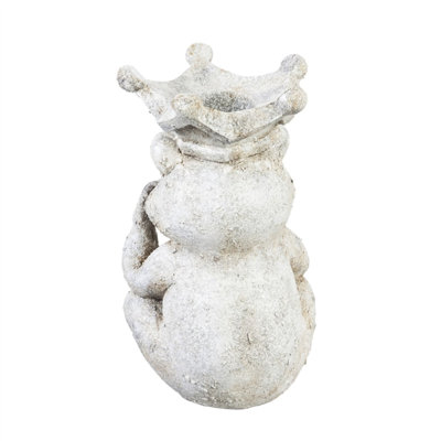 Statue de jardin à billes, grenouille