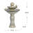 Outdoor Ceramic / Porcelain Weather Resistant Cascade Fountain