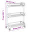 Aviv Storage Trolley Aluminum