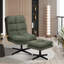 Chaise d'appoint rembourrée avec repose-pieds-1788367566