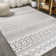 Tapis crème / gris Naia Berber