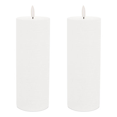 FIA Wick Pillar Candle (Set of 2)