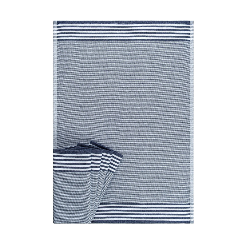 Premium Hand Towel Set (5 Pieces), Dark Blue, 19.7 x 27.6 inches | 85% Cotton, 15% Polyester, Soft & Absorbent | Machine Washable at 86-104°F | Ideal for Bathroom, Kitchen & Spa Use, Luxurious Comfort