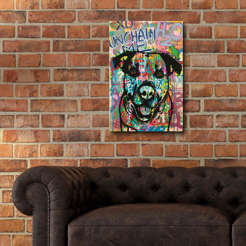 «Unchained» par Dean Russo Studios, verre acrylique Wal Art, H 24 po x l 16 po x P 0,2 po