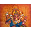 Ganesha | Acrylic On Canvas | Anandu | For Wall Décor