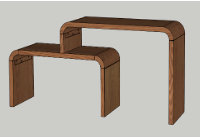 75cm Console Table