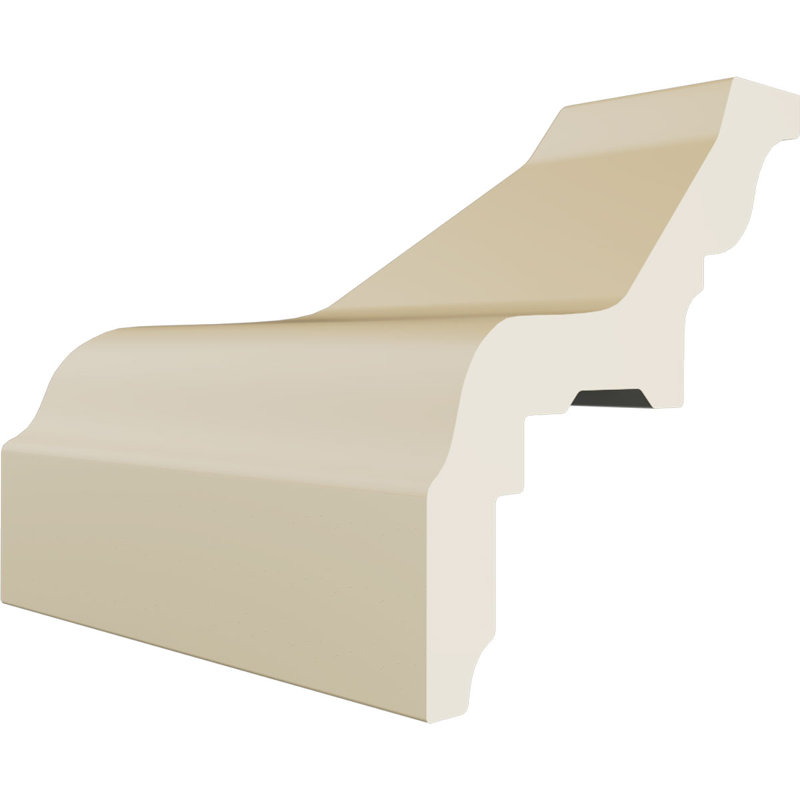 Moulure de coin intérieure Endurathane, P 3 3/8 po x H 3 3/8 po (correspond à la moulure MLD03X03X04DE), apprêtée en usine