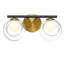 Applique murale de salle de bain à 2 lumières dimmables de 15,25 po avec globes opales-911321732-911321733