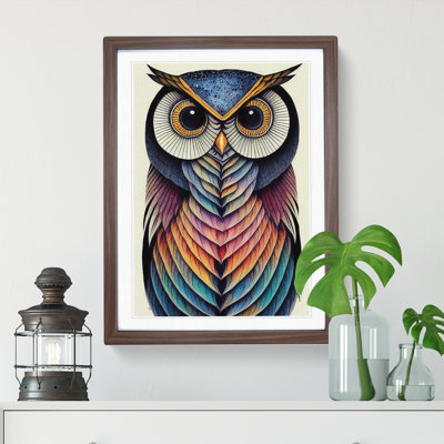 Intoxicating Owl - Wall Art