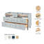 Base de meuble-lavabo simple 60 po ARIEL Monreau-105988573