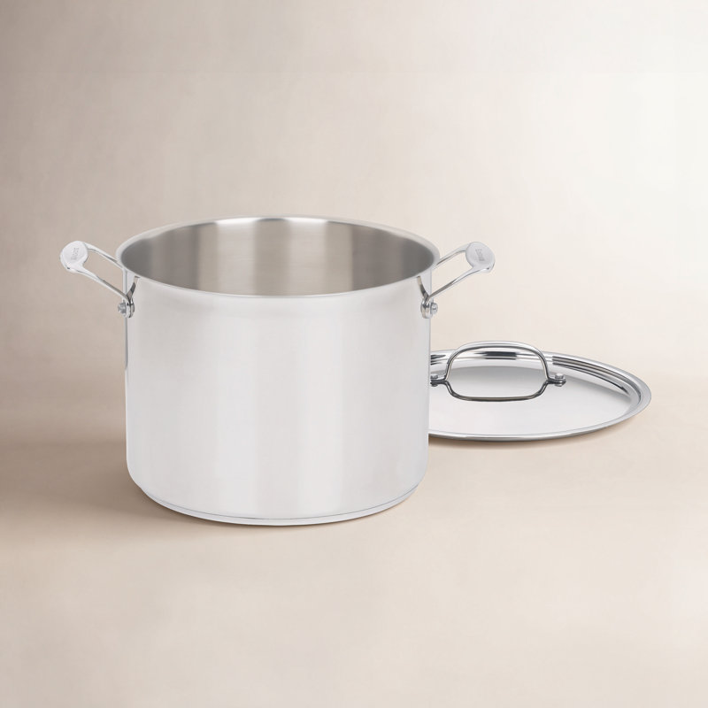 Cuisinart Chef's Classic Stainless Stockpot with Cover, 12 Qt.