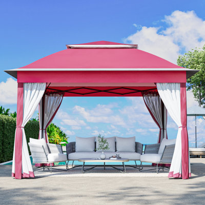 11 Ft. W x 11 Ft. D Steel Pop-up Gazebo