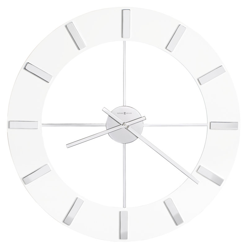 Oversized Pearl 30" Wall Clock