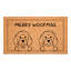 Paillasson Golden Doodles Merry Woofmas, 17 po x 29 po-133662974-133662982