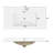 36" Single Bathroom Vanity With Sink-1368614818