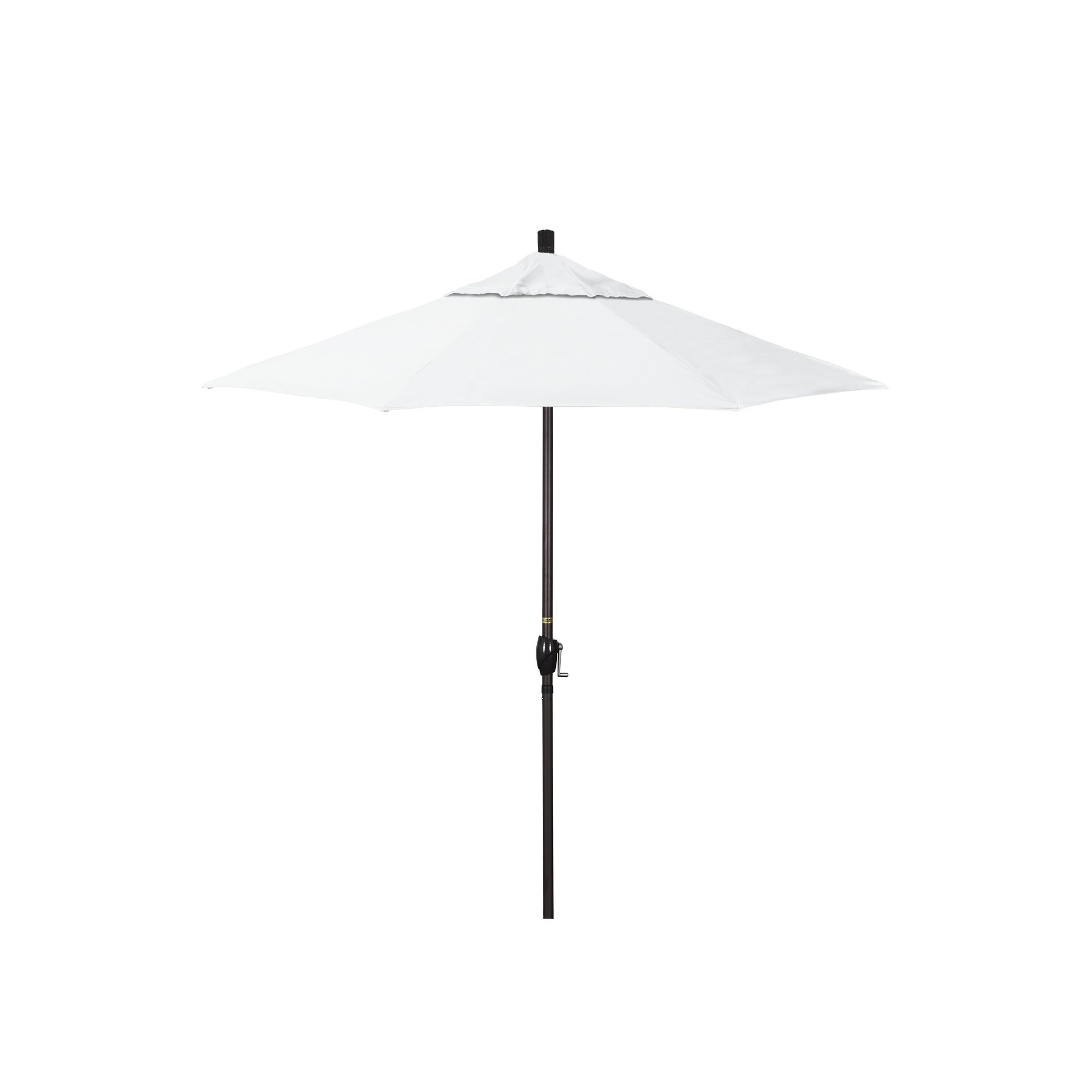 90'' Outdoor Umbrella, Sunbrella®, Canvas Granite Sunbrella® Canvas, Black